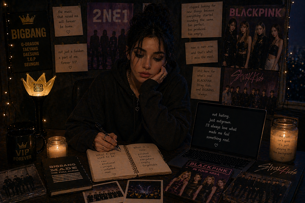 Já a k-pop nostalgie