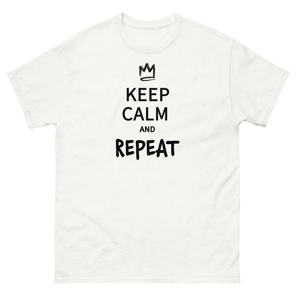 Thumbnail: Keep Calm Repeat T-Shirt