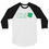 Thumbnail: Chi Irish Clover 3/4 sleeve raglan shirt