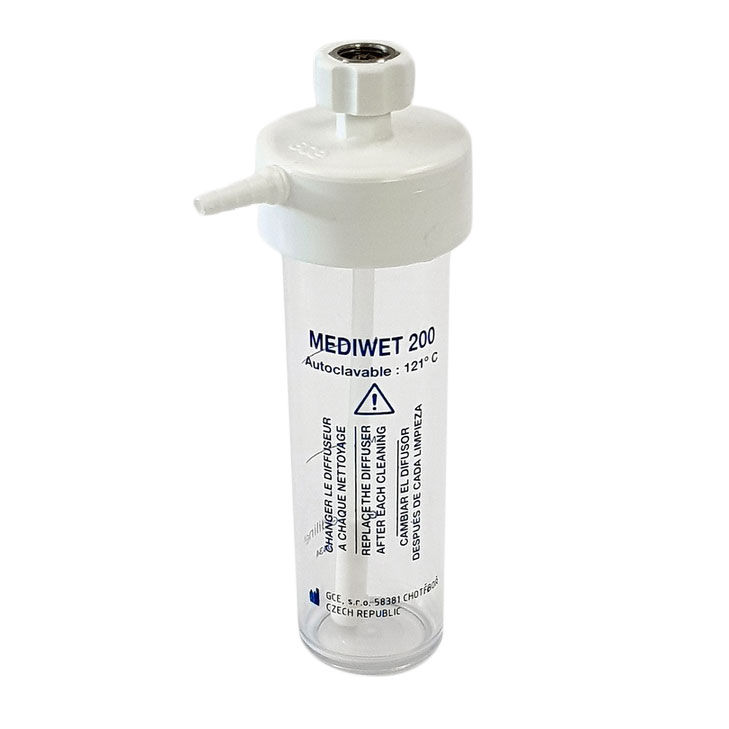 Sprudelanfeuchterflasche für Sauerstoffkonzentrator Précise 6000