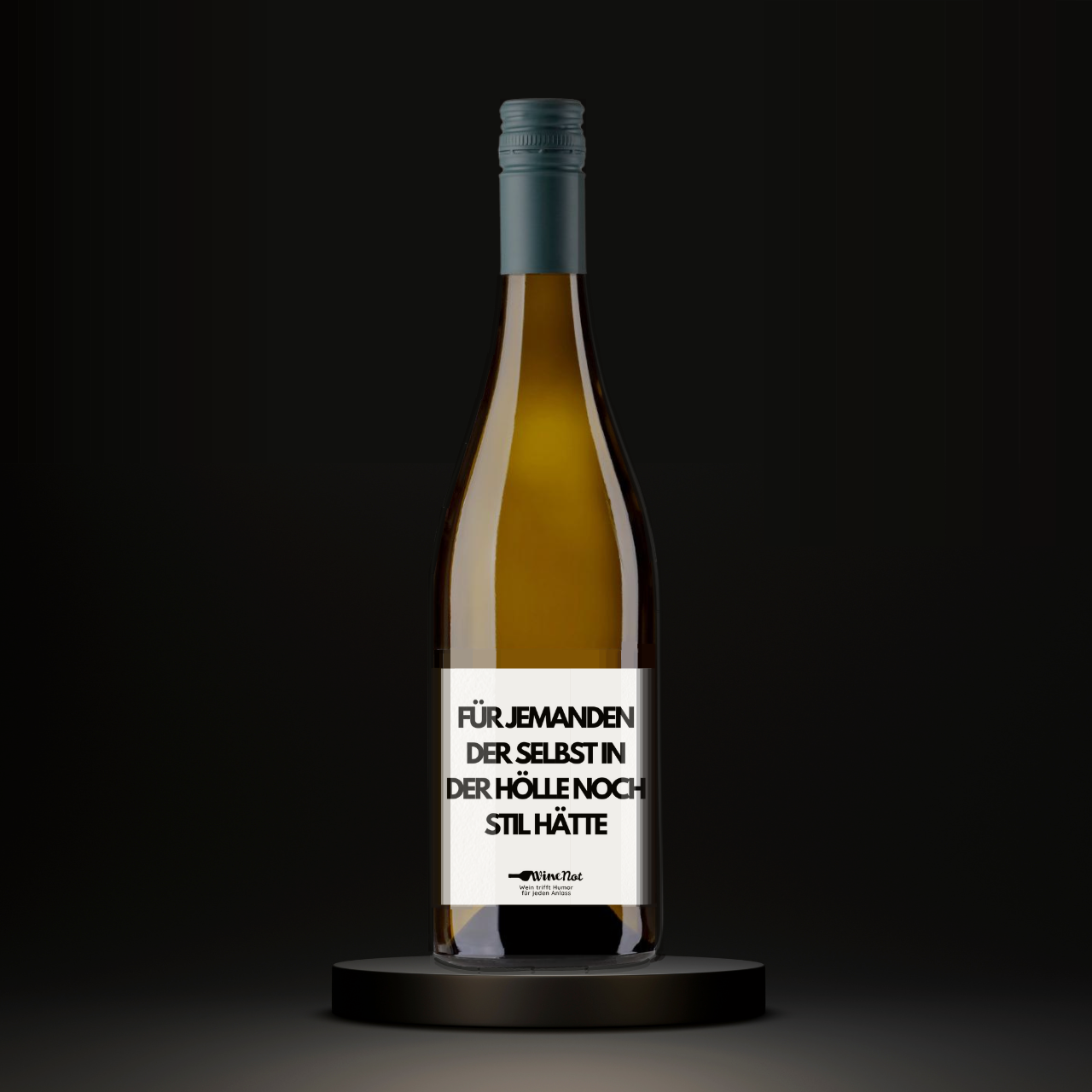 Für jemanden der selbst in der Hölle noch Stil hätte