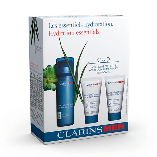 CLARINS Estuche Les Essentiels Hydratation hombre