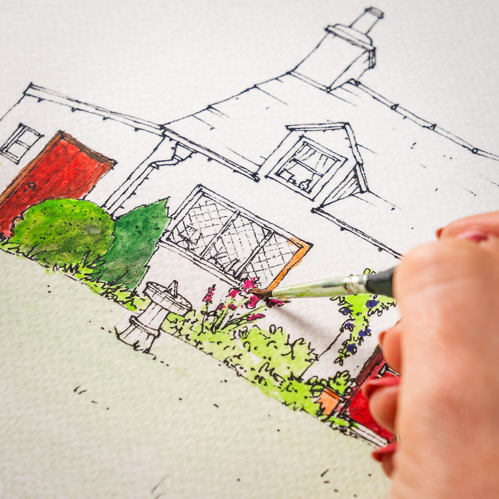 Thumbnail: Paint Cosy Country Cottages