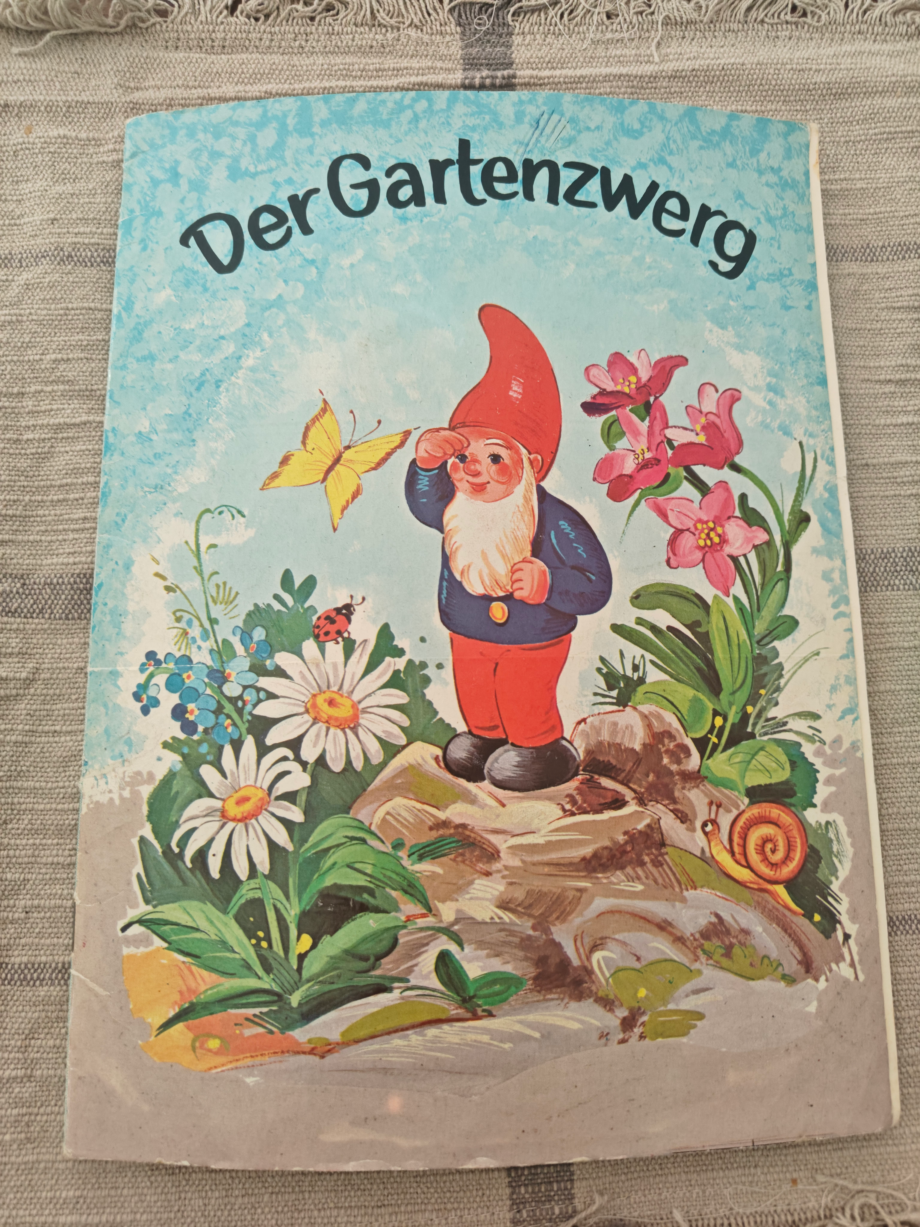 Livre d'images vintage, fabriqué en Allemagne