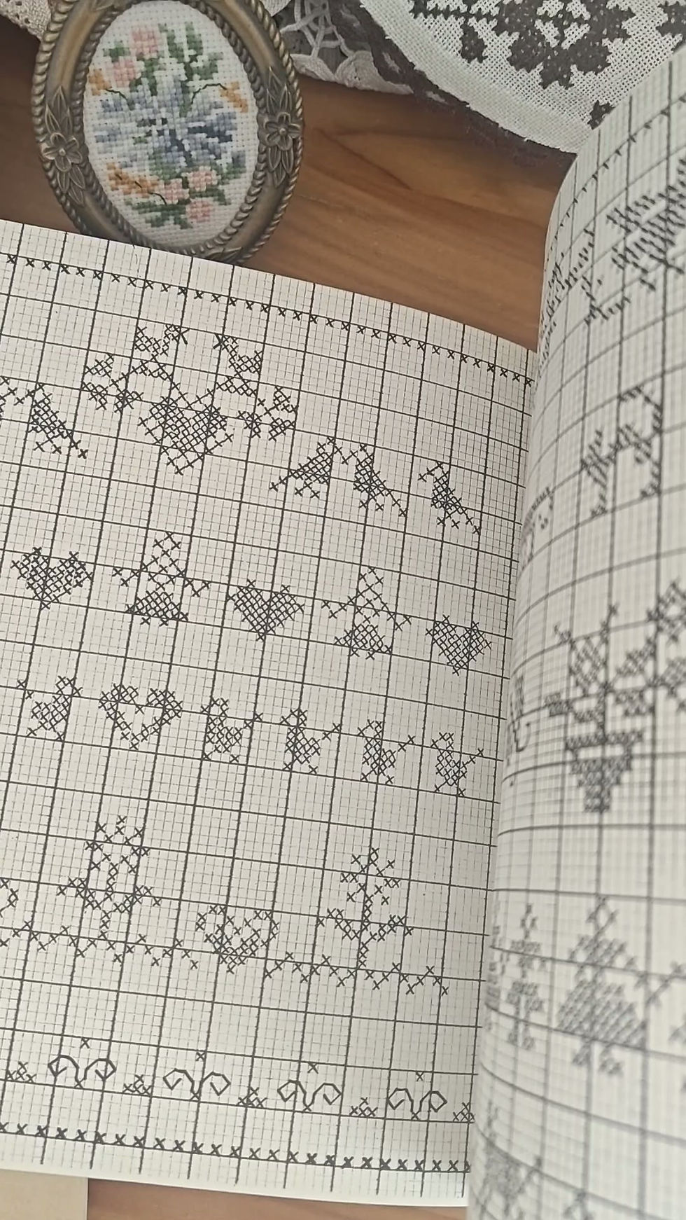 Miniaturbild: ビンテージ　スイスの刺繍図案シリーズ　2