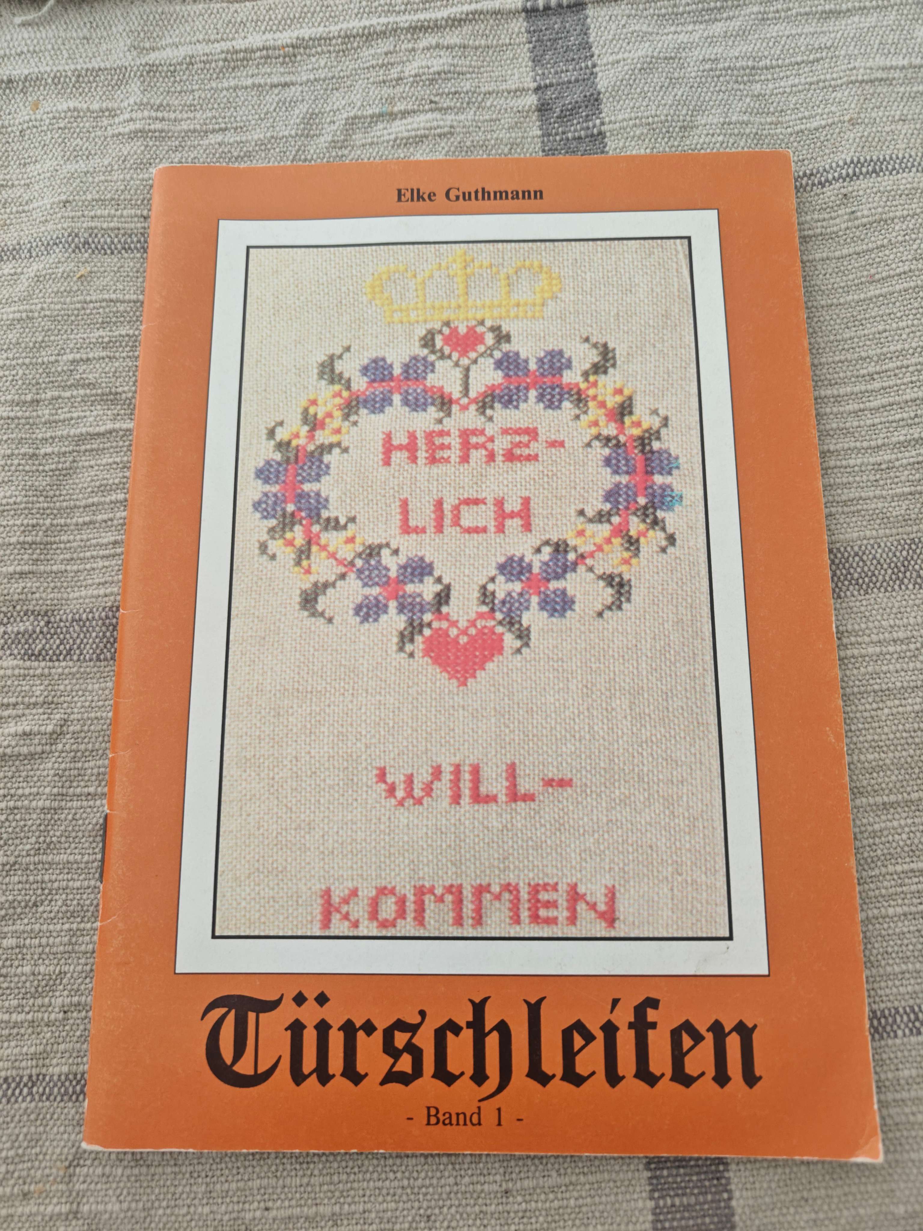 Vintage embroidery books