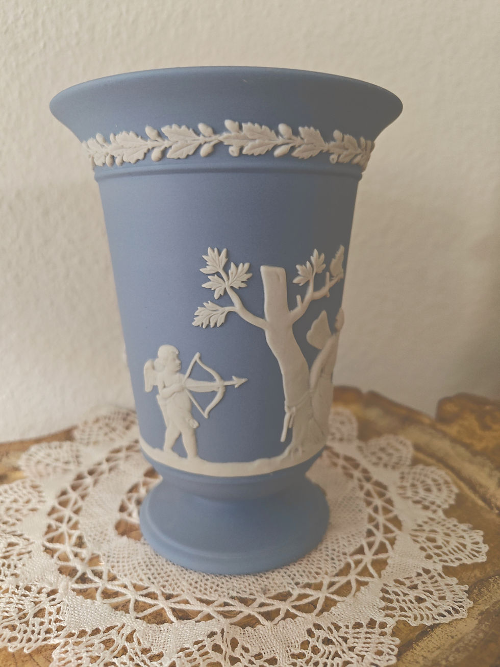 Miniature : Vase Wedgwood vintage d'Angleterre