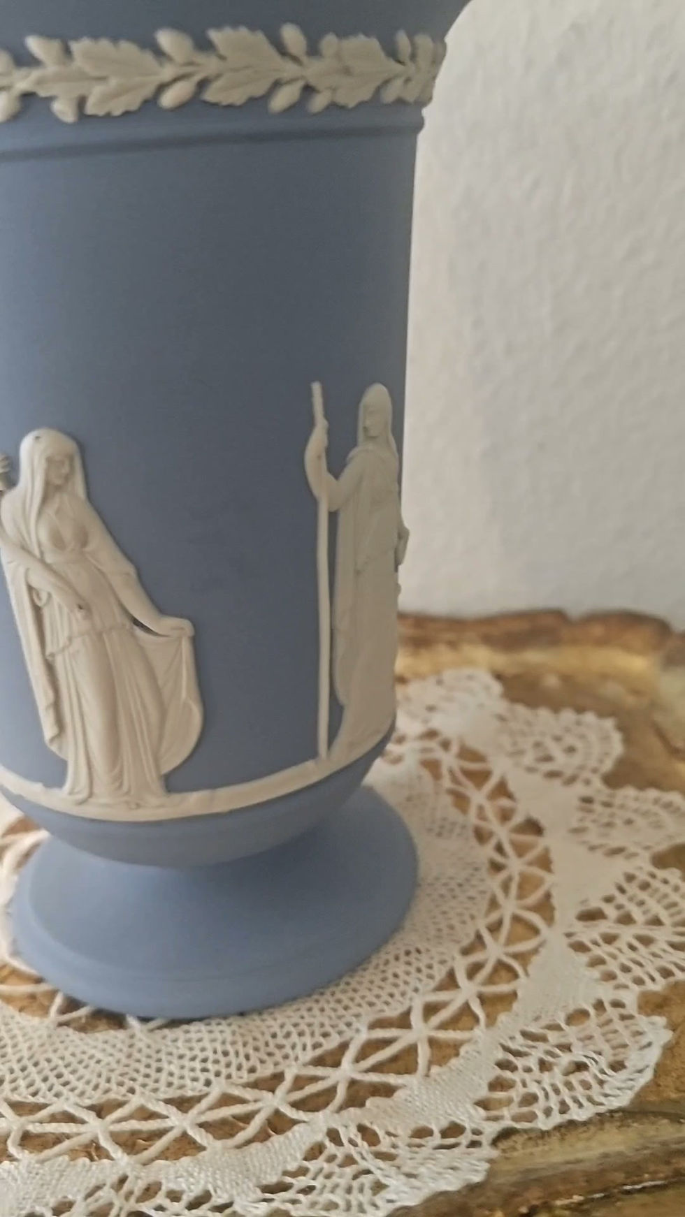 Thumbnail: Vintage Wedgwood vase from England
