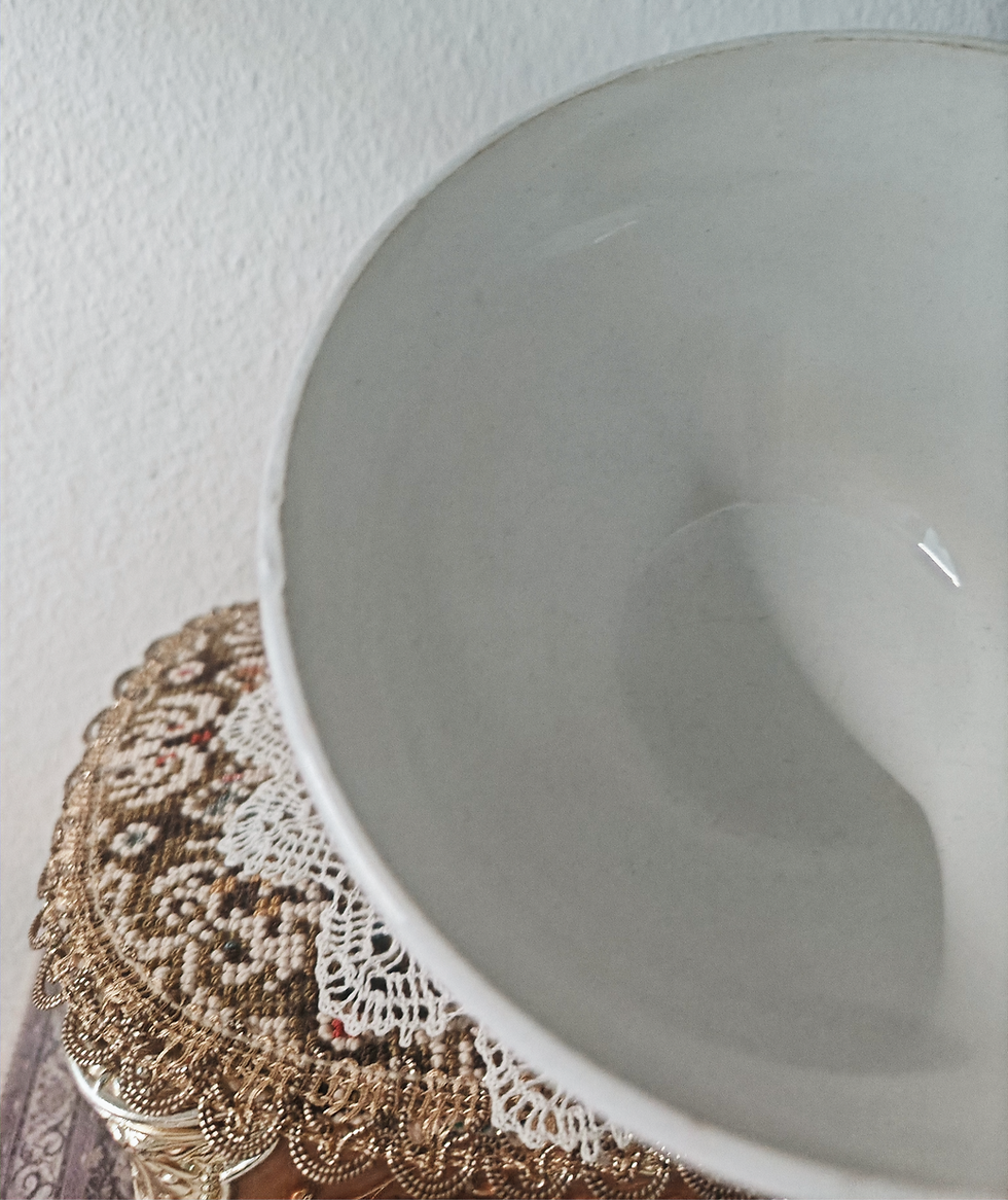 Thumbnail: Vintage café au lait bowl, no markings.
