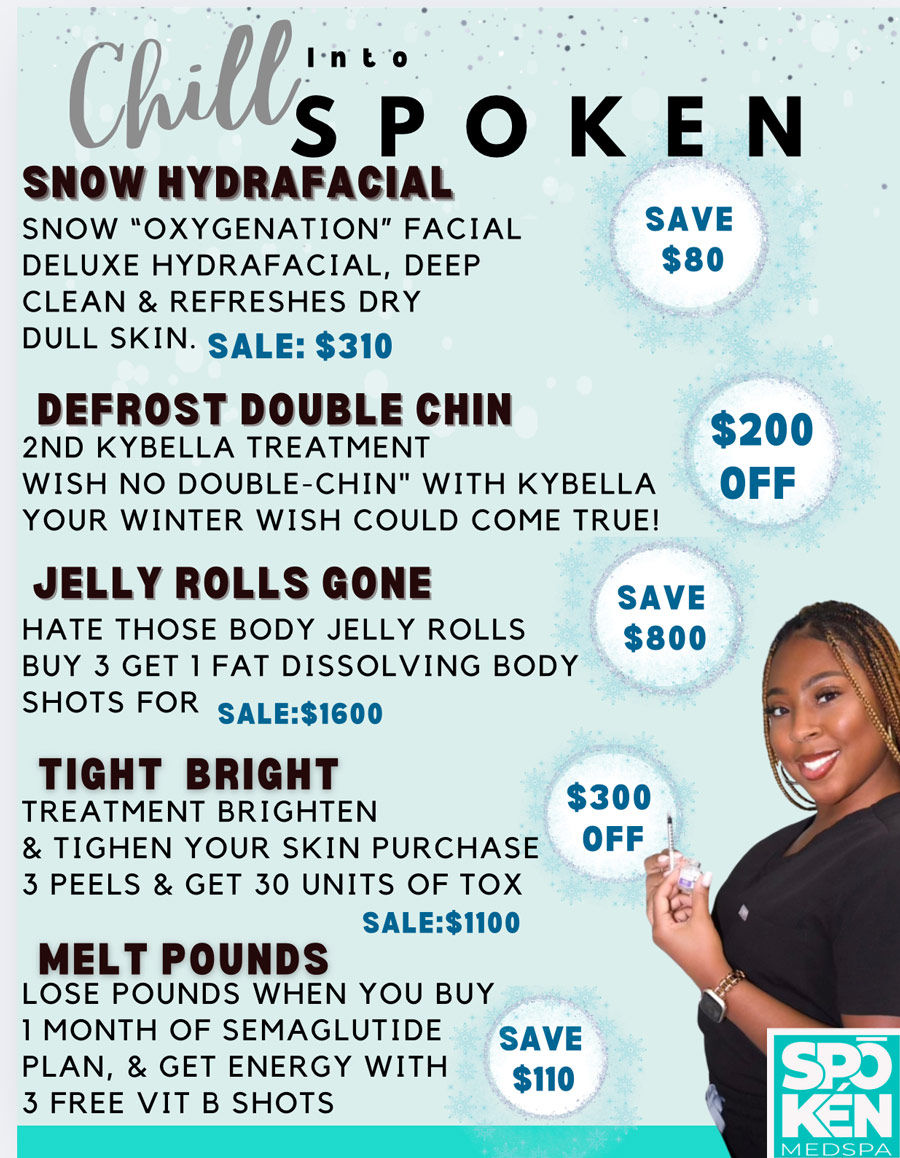 Winter Beauty Specials 2025: Face & Body Treatments