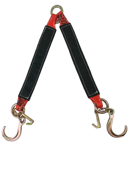 3" x 30" Towing V-Bridle w/ 8" Forged J & Mini J-Hook-BETTER