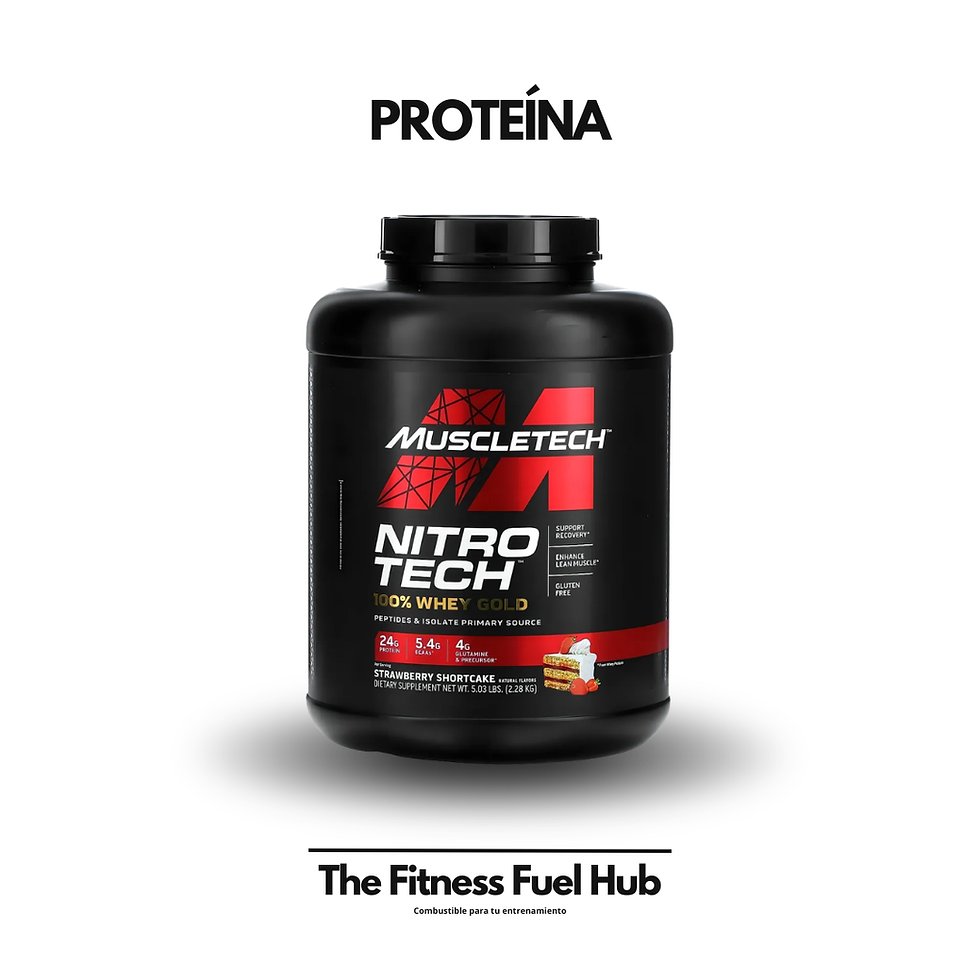 Miniatura: MUSCLETECH NITROTECH WHEY GOLD