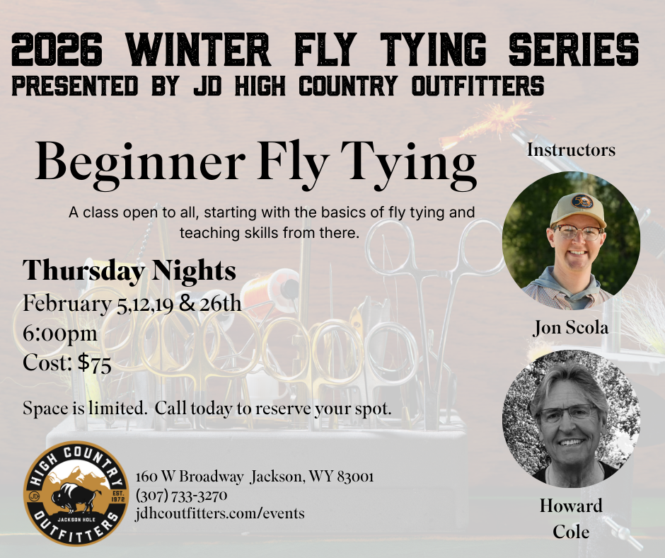 Beginner Fly Tying: With Howard Cole and Jon Scola