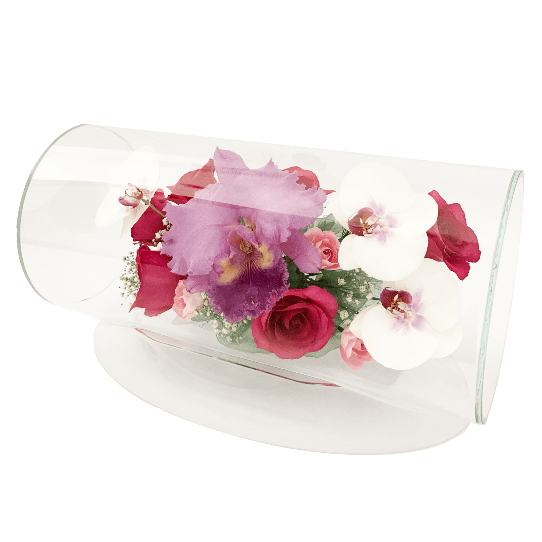 レンデフロール ドライフラワー TB-D カトレア 胡蝶蘭 バラ かすみ草