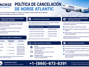 Política de cancelación de Norse Atlantic: lo que debes saber antes de tocar “cancelar”