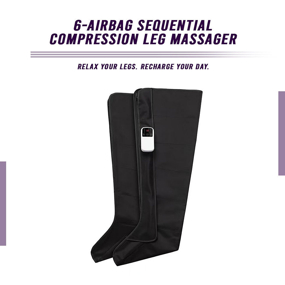 Thumbnail: 360° Air Compression Leg Massager for Foot & Calf
