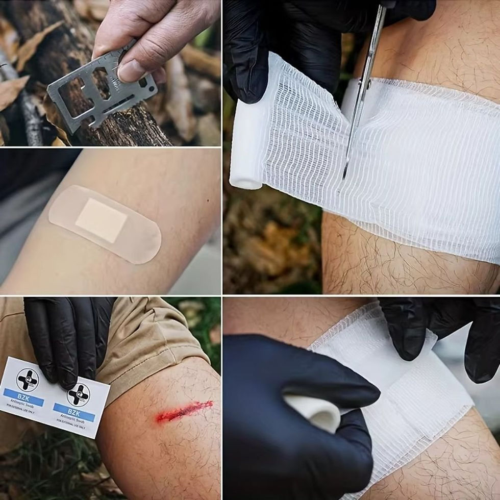 Thumbnail: 188-Piece Emergency First Aid Kit