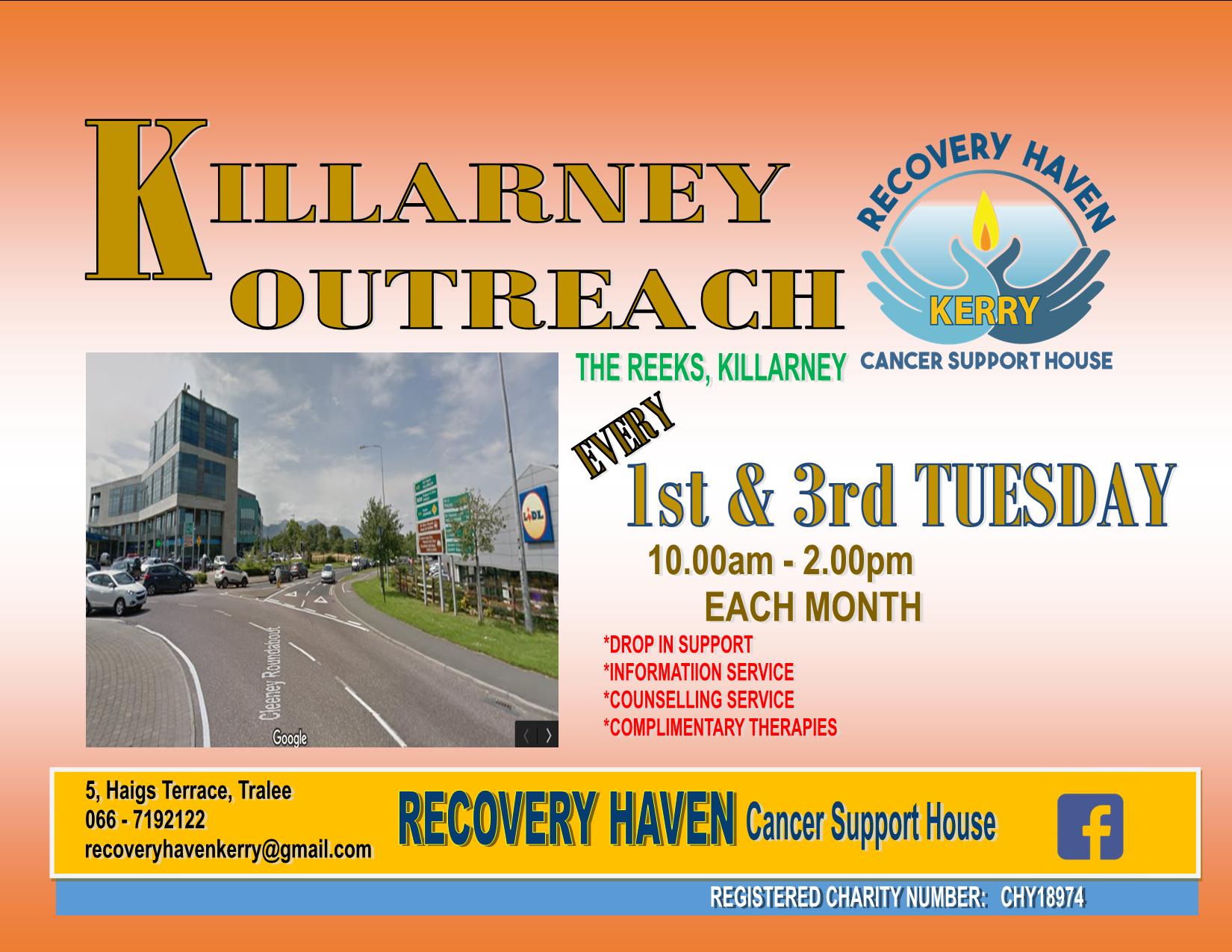 Join us at killarney outreach