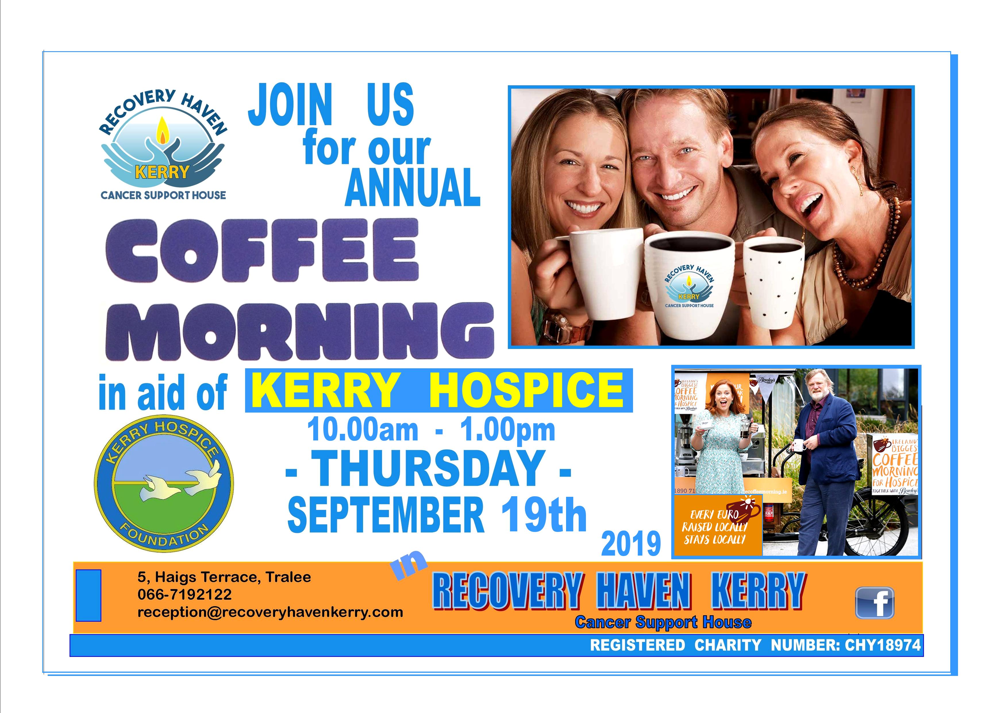 Hospice coffee morning