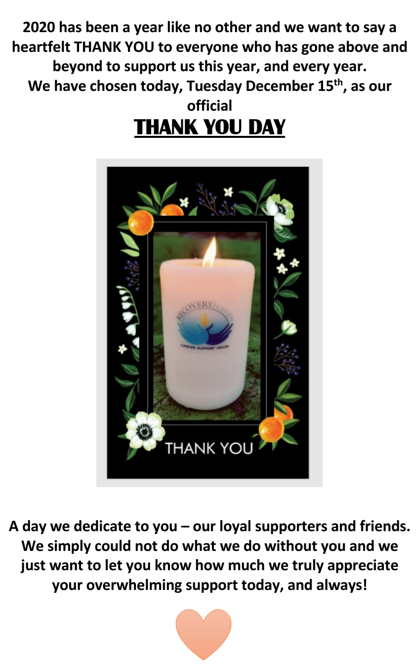 THANK YOU DAY!