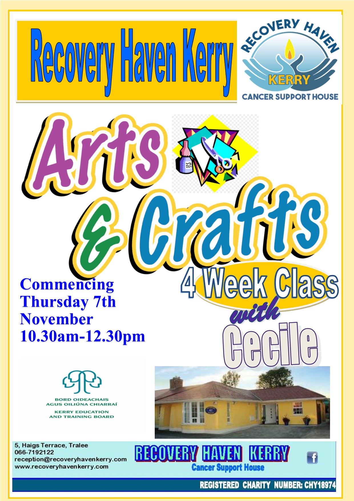 Arts and crafts Thursday Nov 7th 2019