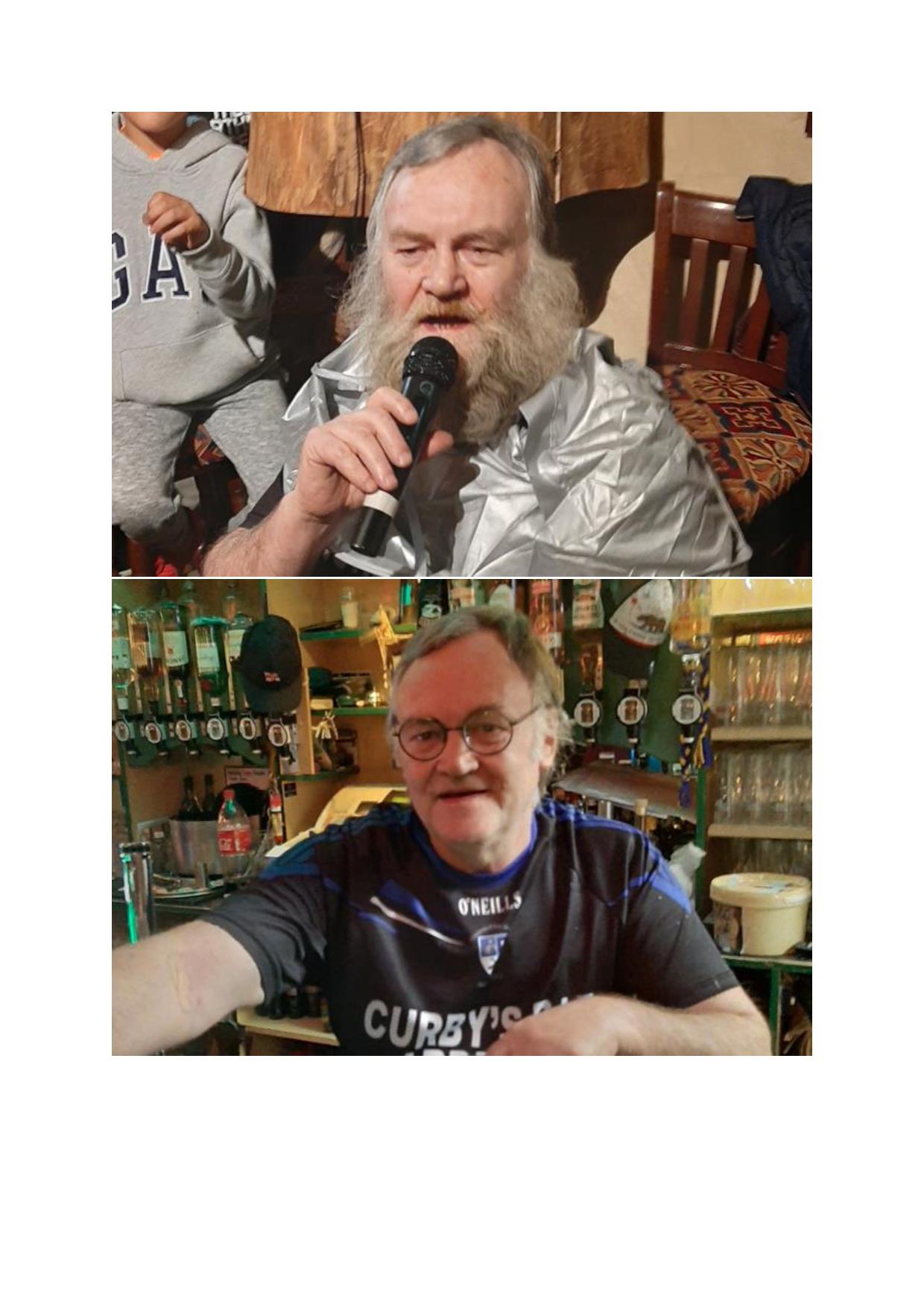Eamonn Kirby Shaves his beard for Recove