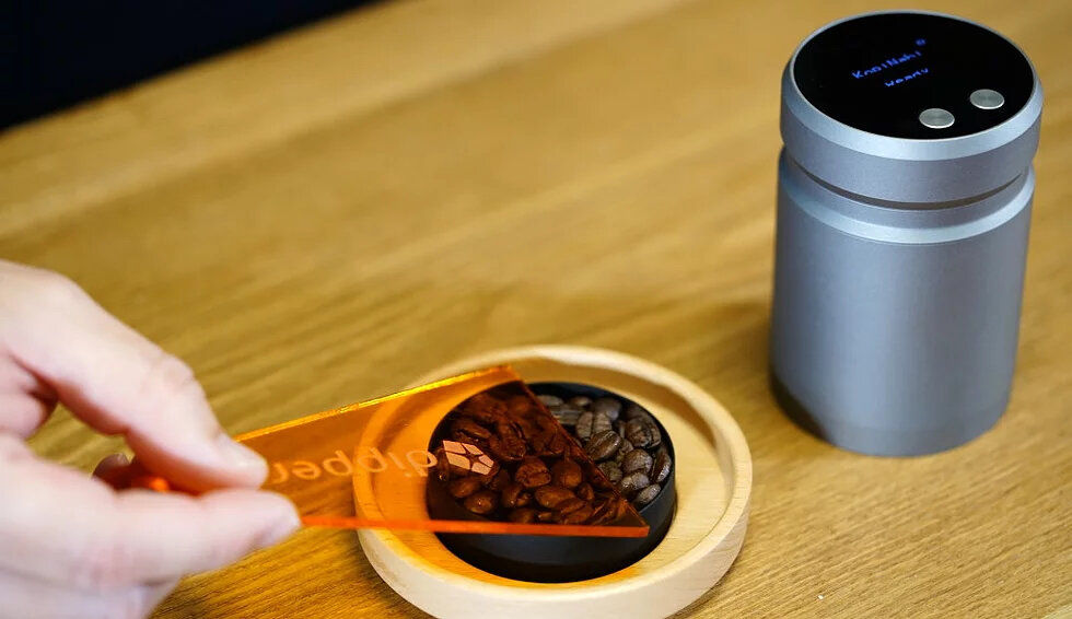 Thumbnail: AGTRON SCALE COFFEE ROAST COLOR ANALYZER - DIPPER KN-201