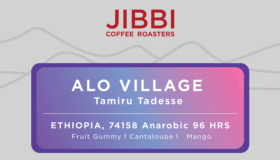 Ethiopia Alo Village – Anaerobic Natural 96hrs : Tamiru Tadesse