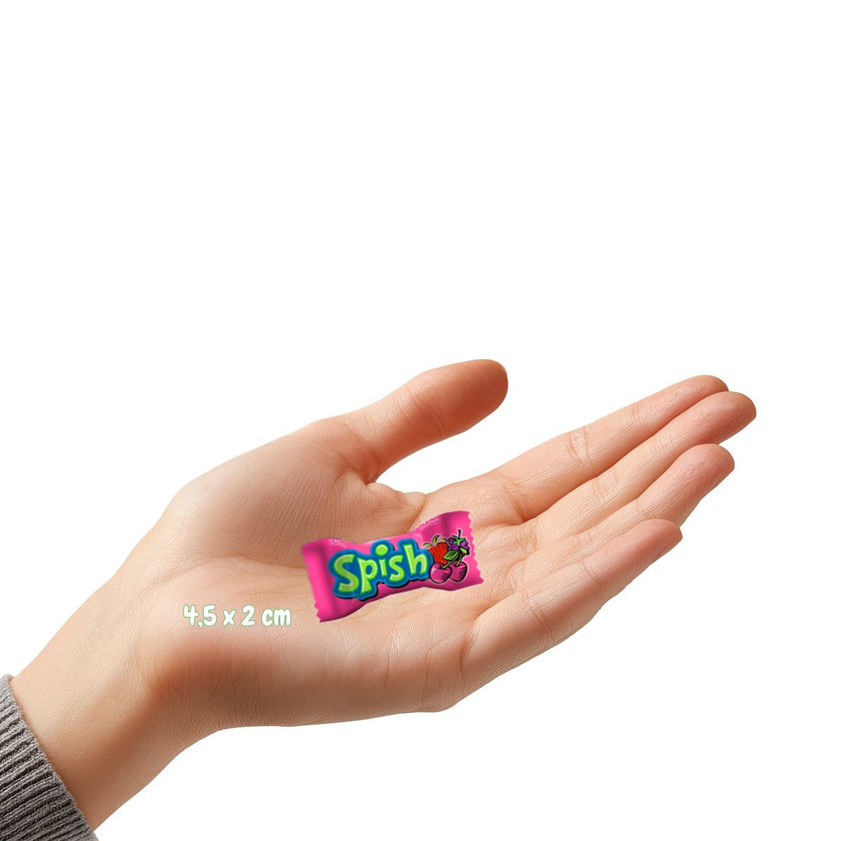 Kit 2x Chiclete Spish Tutti-Frutti Sukest C/40