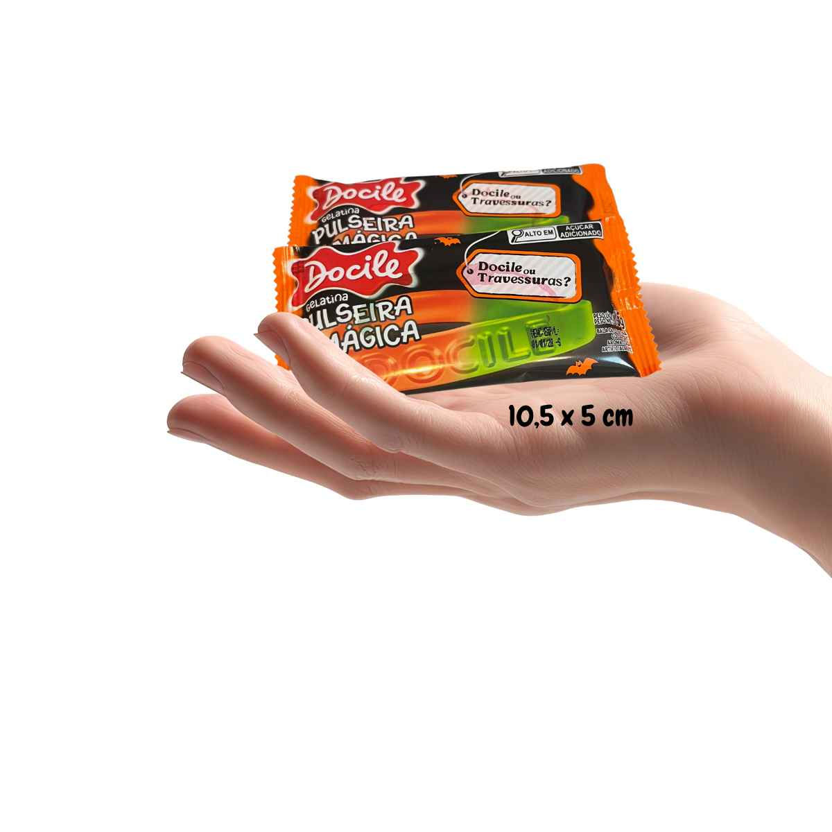 Kit 6x Gelatina Pulseira Magica Docile C/12