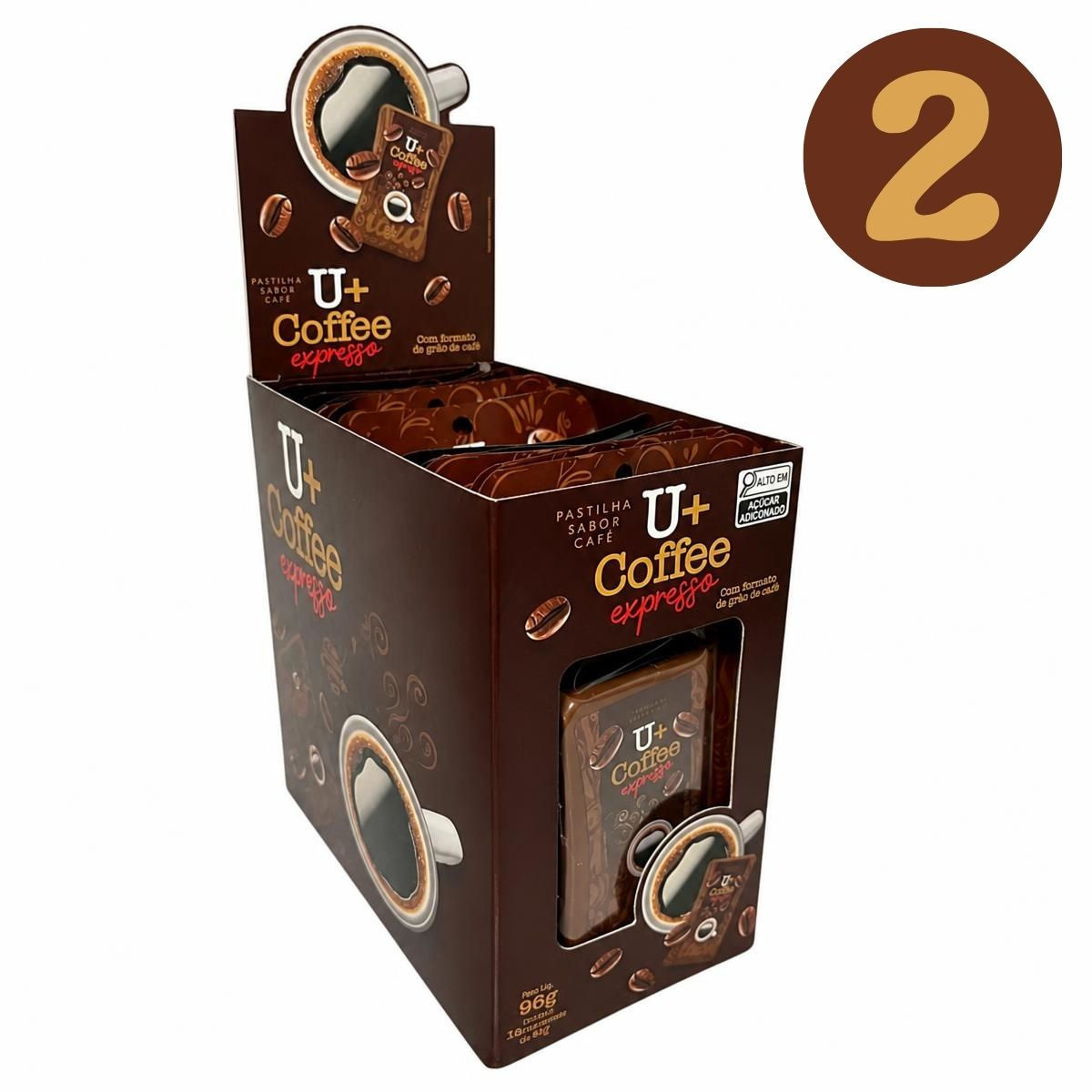 Kit 2x Micro Pastilhas U Coffee Expresso Danilla C/12