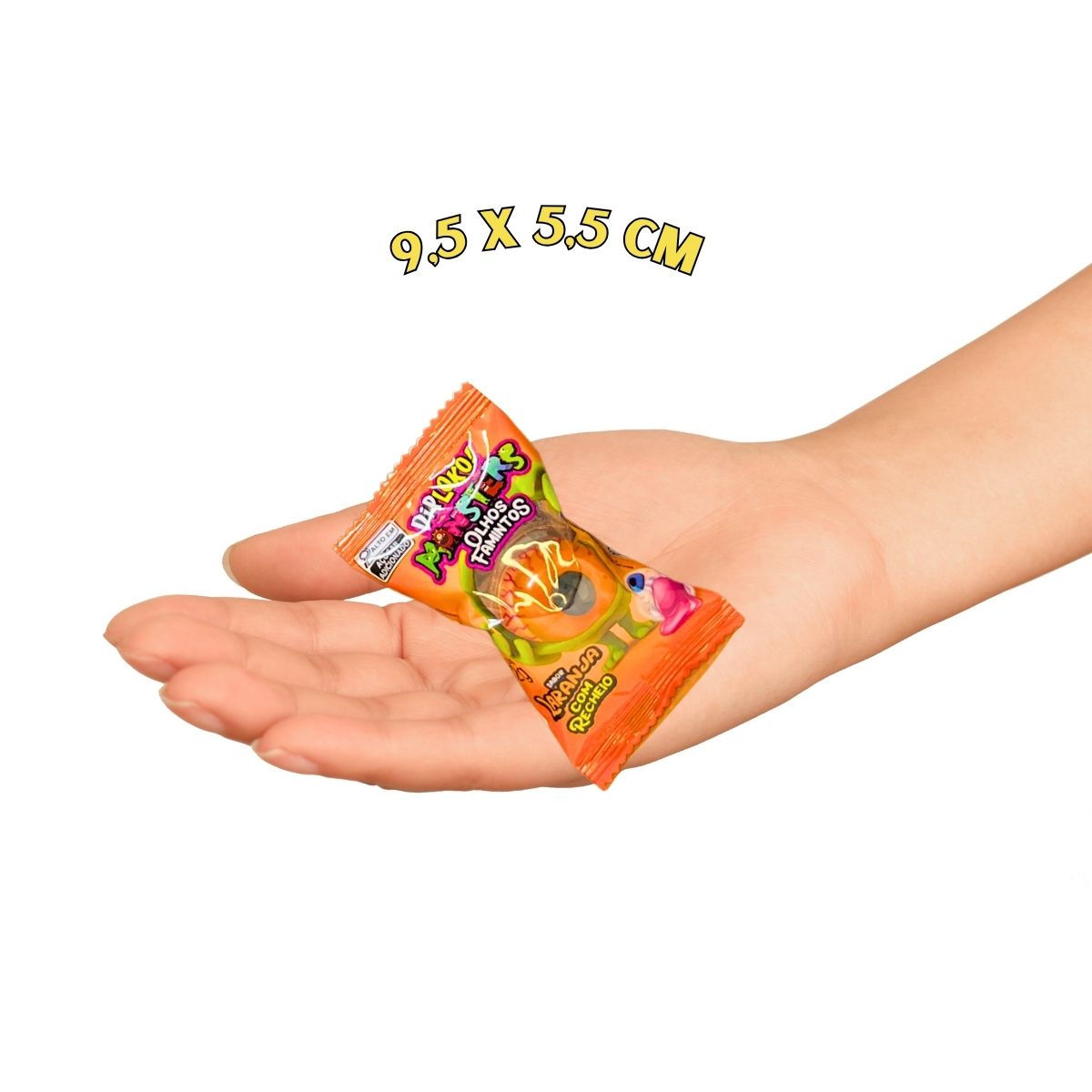 Kit 2x Gelatina Olho Recheado Diploko Olhos Famintos Danilla C/24