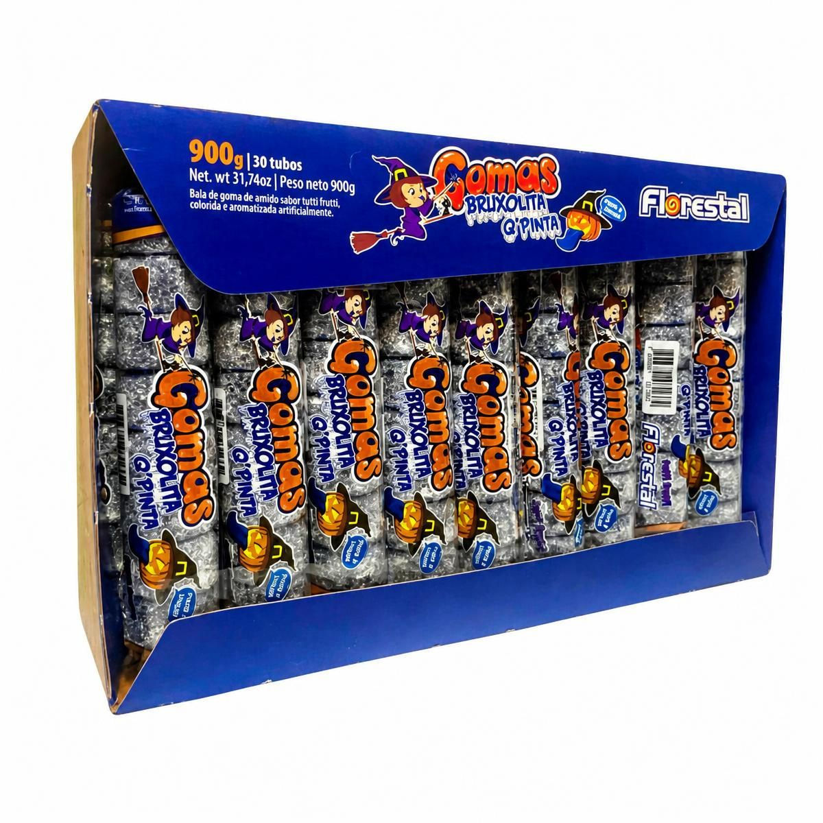 Goma Tubo Bruxolita Q-Pinta Língua Florestal C/30