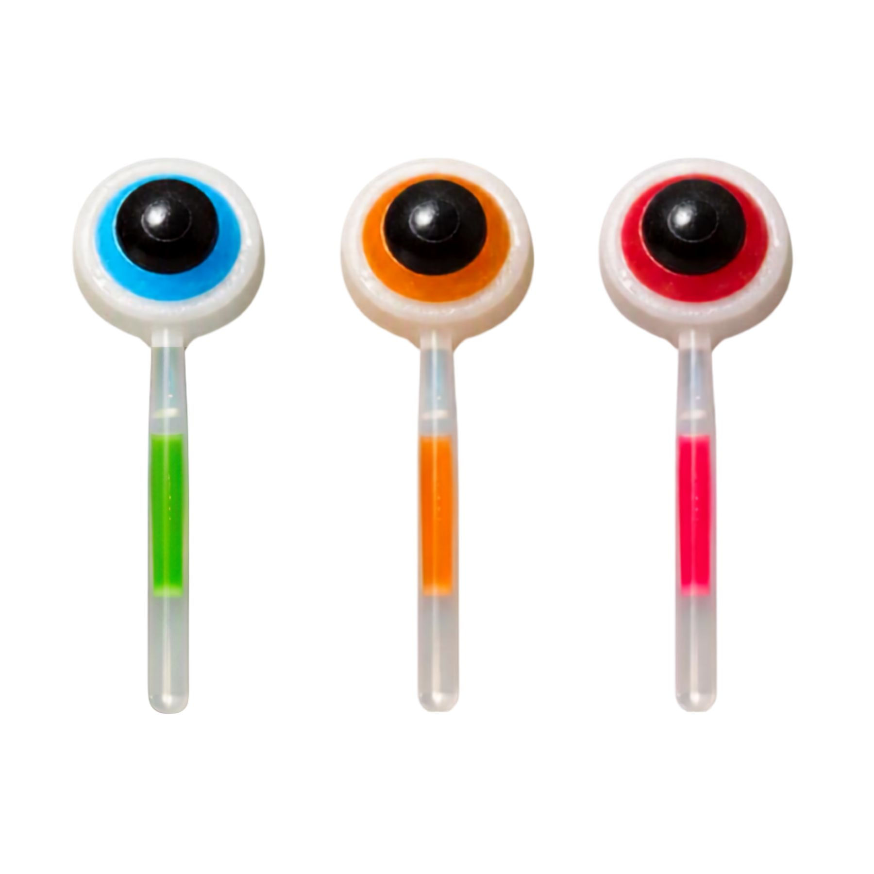 Kit 2x Pirulito Diploko Neon Monsters Olho Danilla C/15