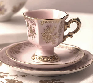 Изящная розовая чашка с блюдцем_edited_e