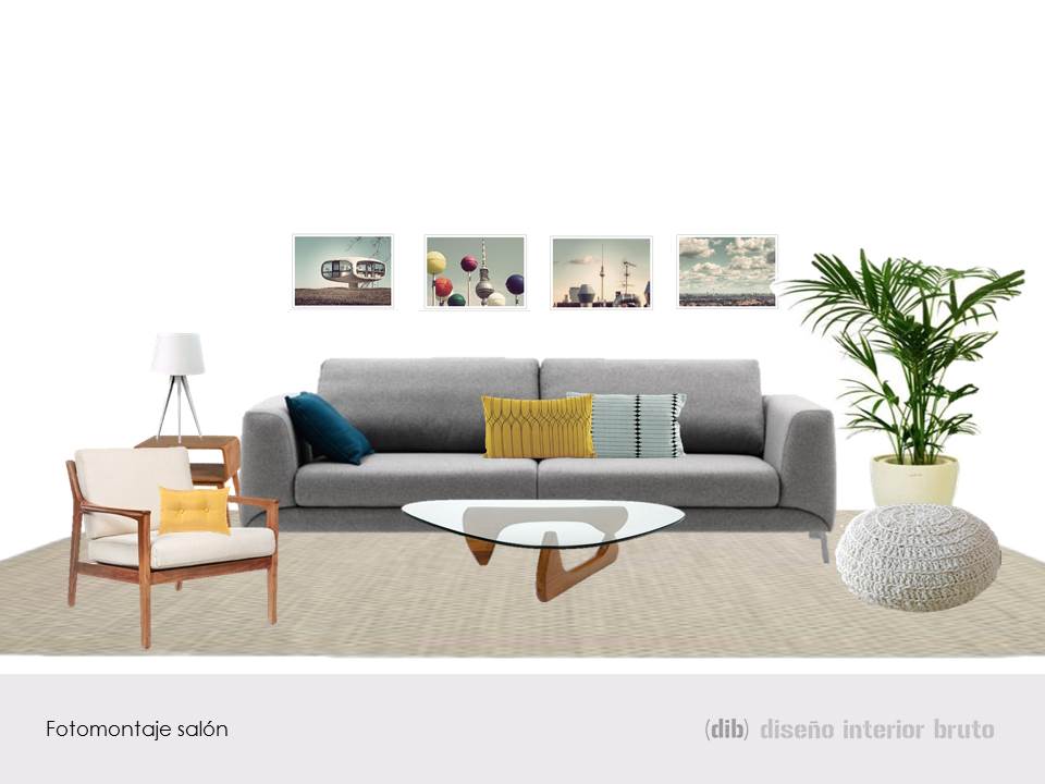 Fotomontaje salón
