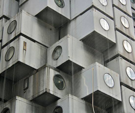 Nakagin Capsule Tower. Vía Domus