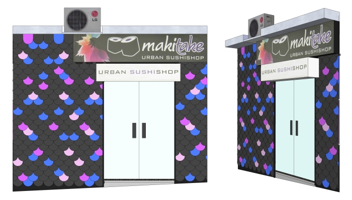 Intervención fachada MONTAJE