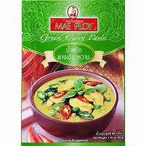 MAE PLOY GREEN CURRY PASTE (single pack). 綠咖喱醬