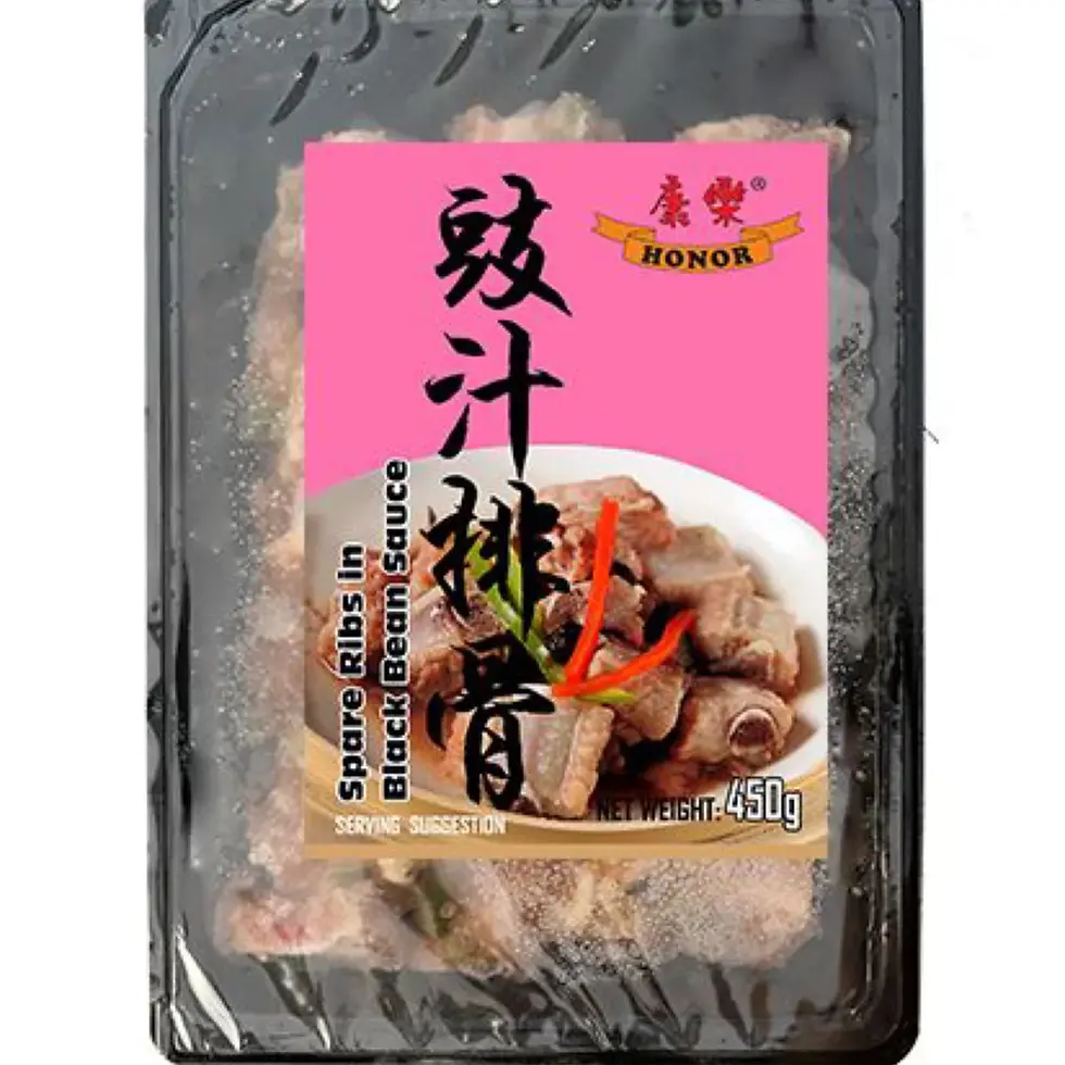 FROZEN - HR Spare Ribs in Black Bean Sauce 400g 豉汁排骨