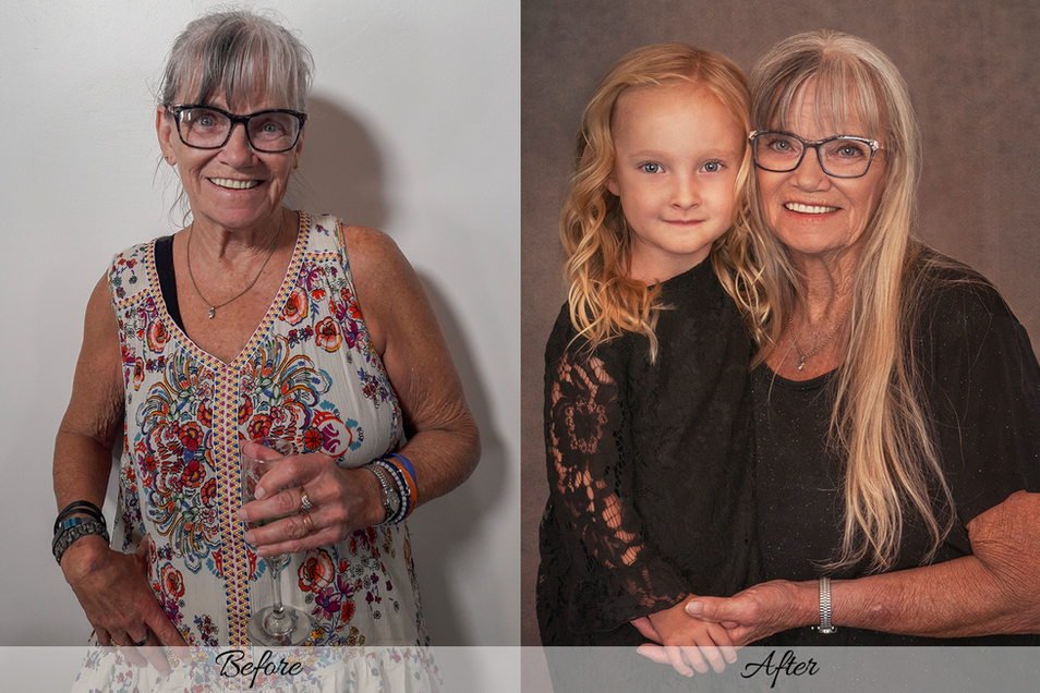 Before and After - Makeover Session