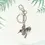 Thumbnail: Hummingbird Bling Bag Charm Keychain