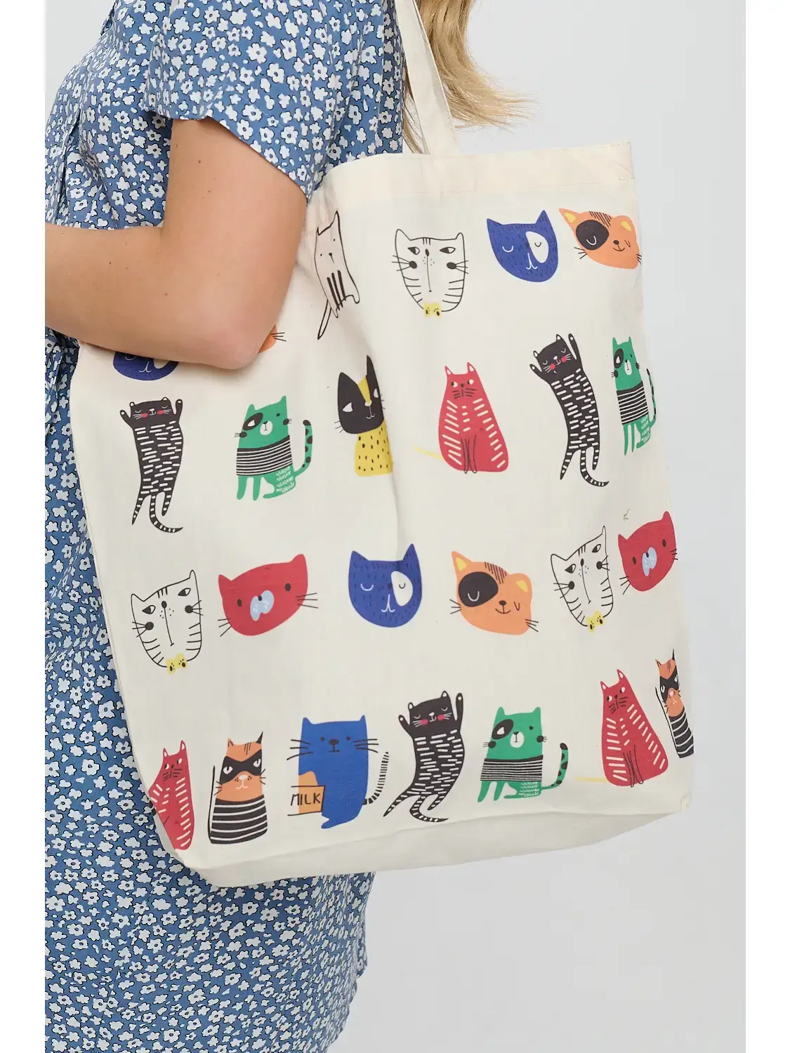 Cartoon Cats Tote Bag