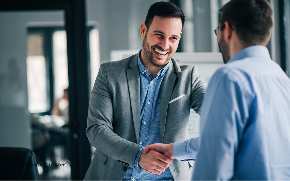 A new supervisor having a respectful one-on-one conversation with an employee in a calm office setting