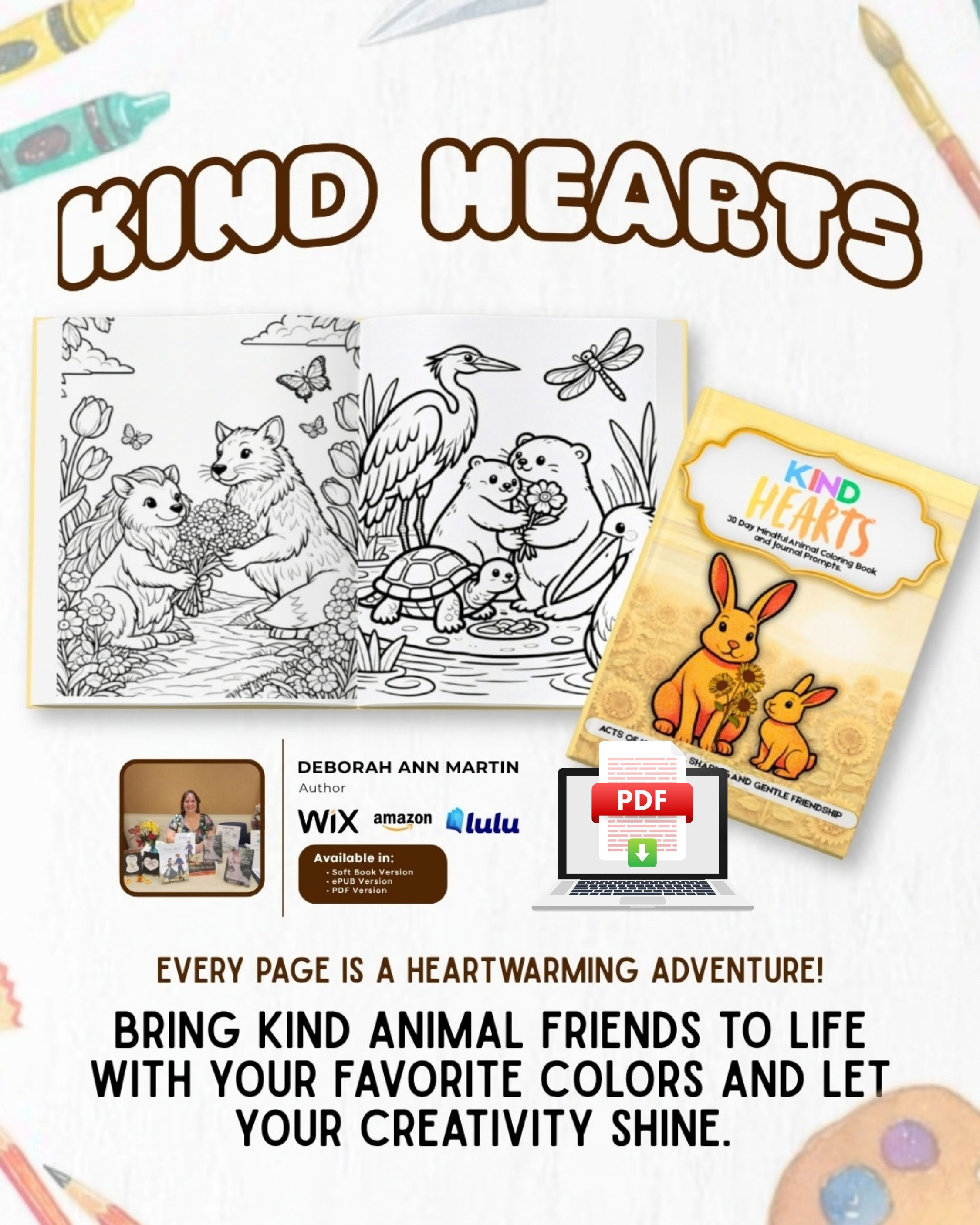 Cute baby animal coloring pages