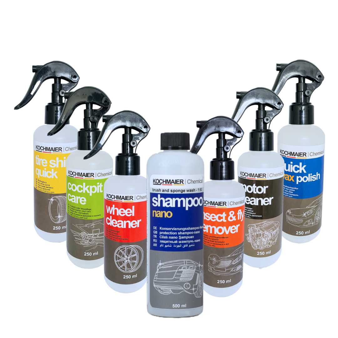 Kochmaier 7'li SET Oto Detay Ürünleri 6x250 ml 1x500 ml