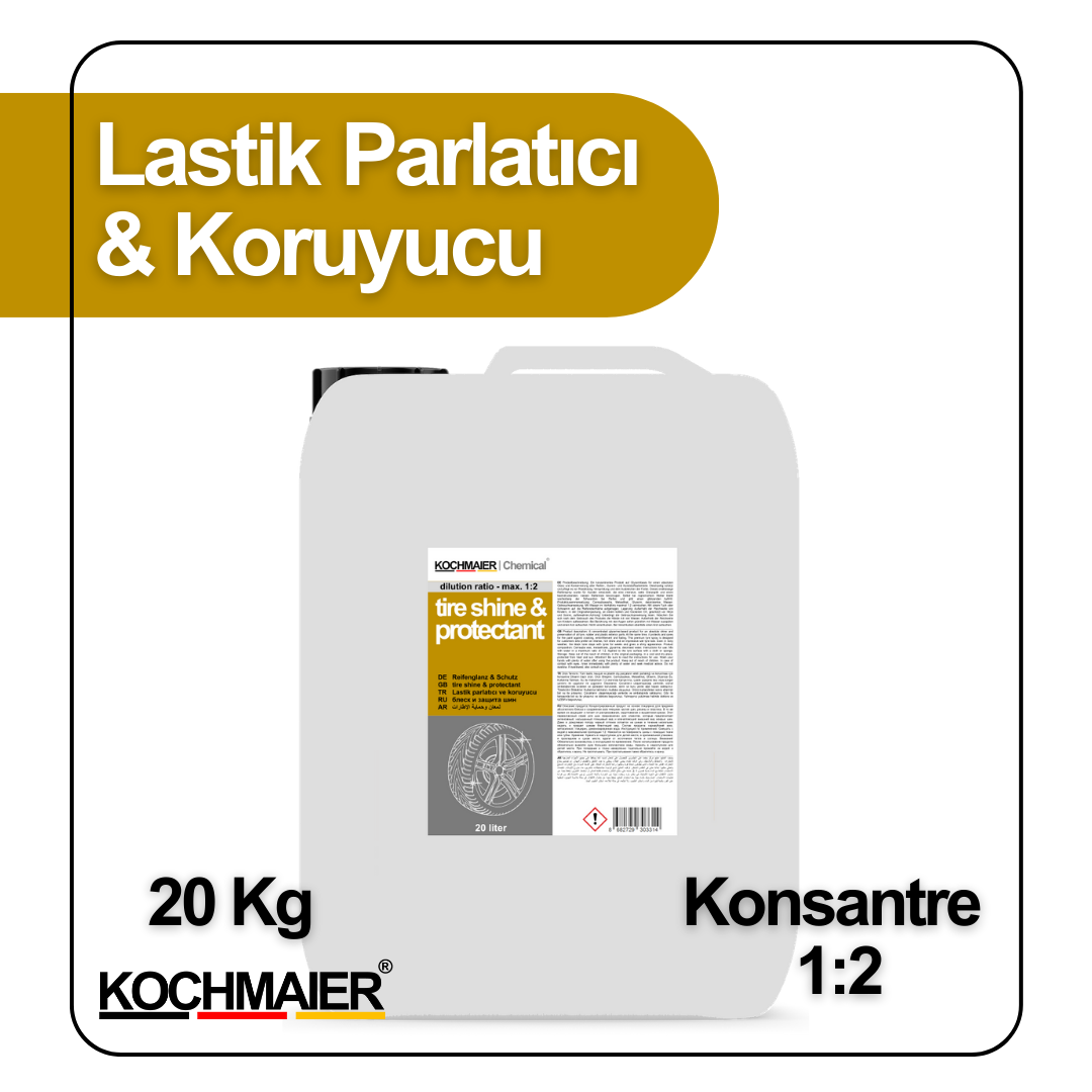 Kochmaier Konsantre Oto Lastik Parlatıcı ve Koruyucu - tire shine & protectant