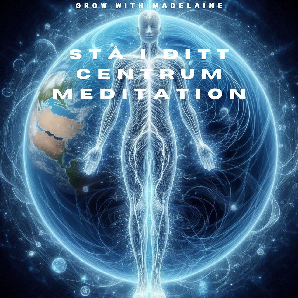 Meditation stå i ditt centrum