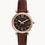 ภาพขนาดย่อ: Fossil Kalya Three-Hand Rose Gold-Tone สายหนัง ES4861