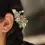 Thumbnail: Chinese style temperament side clip hairpin flower butterfly